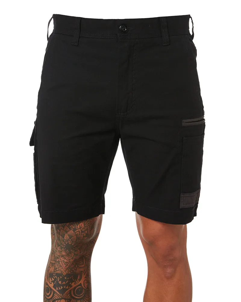 WS-3 Stretch Work Short - Black