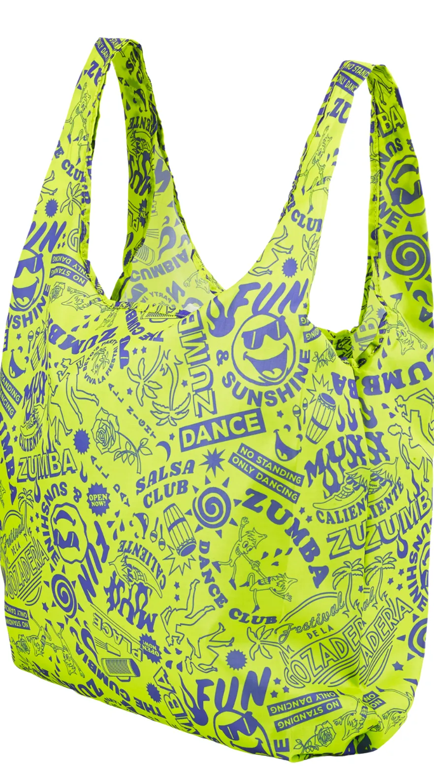 Zumba Reusable Folding Bag