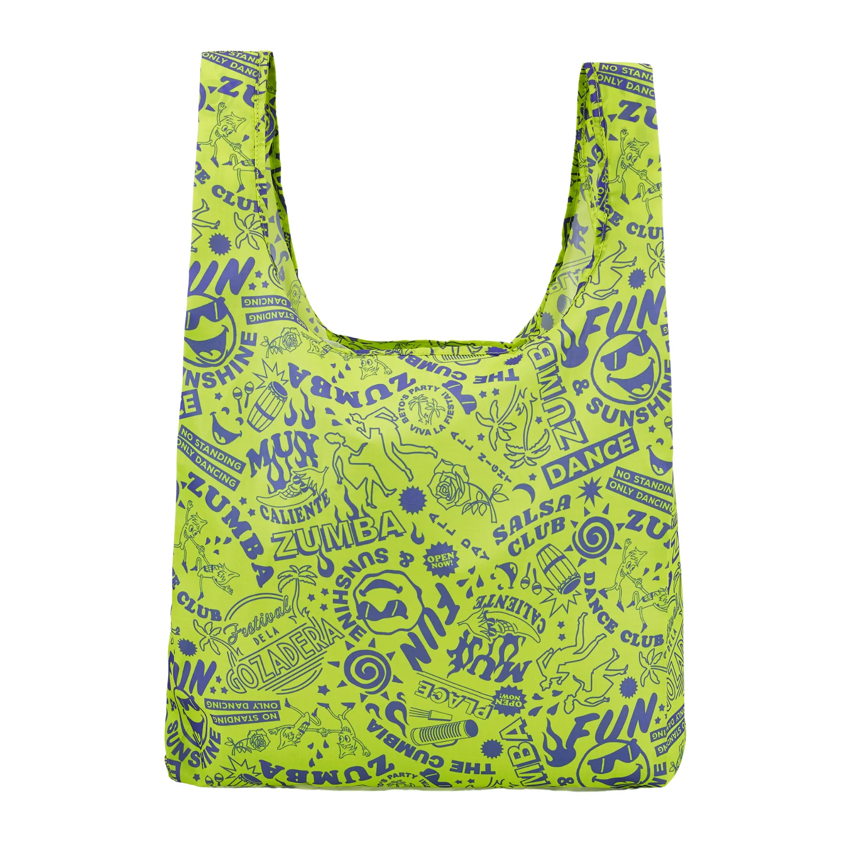 Zumba Reusable Folding Bag